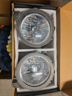 Jeep Round Headlight Assembly Pair
