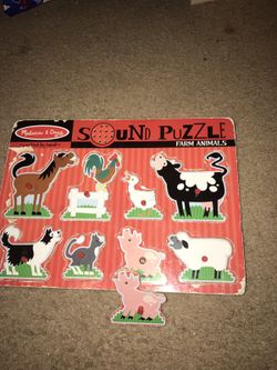 Rompecabezas de madera 5 c/u