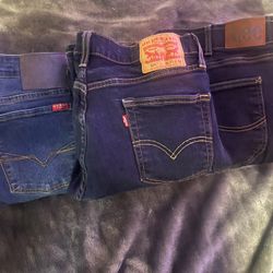 Levi Guess And Lee Jeans 