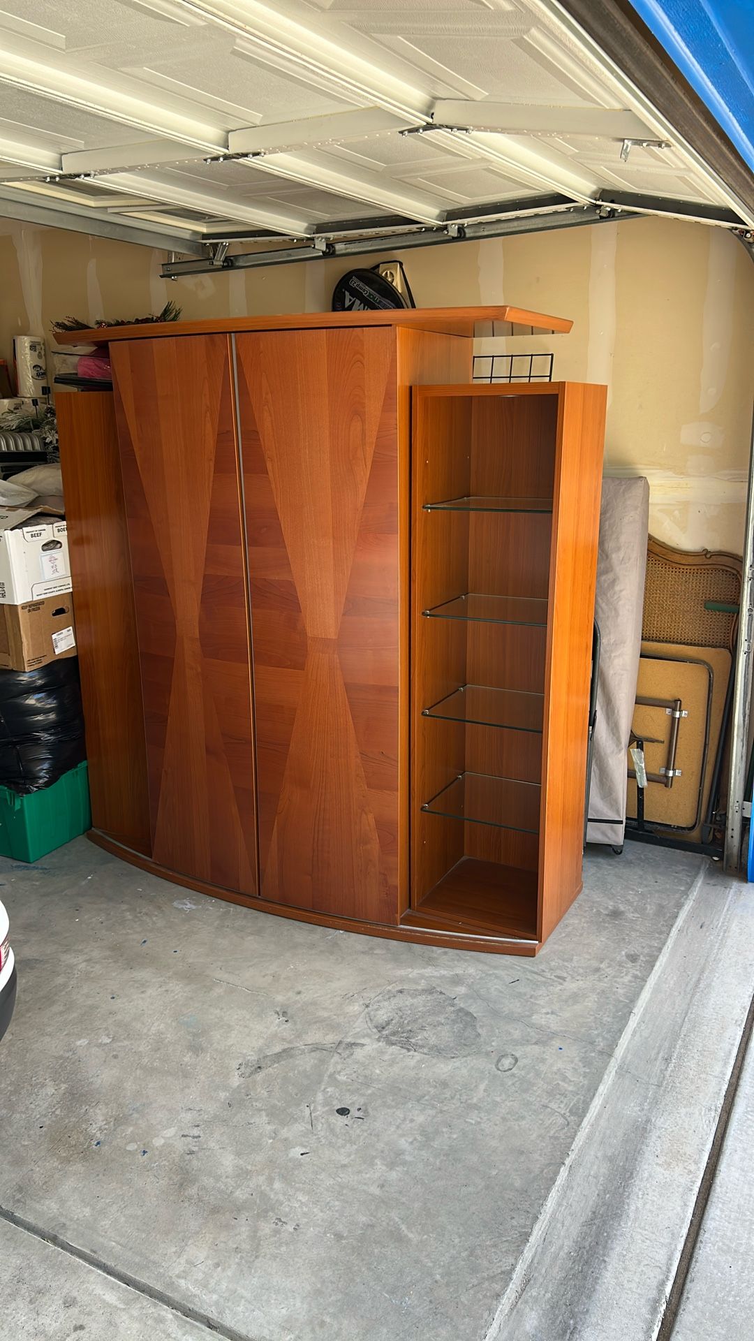 Entertainment Center (with TV pictured)