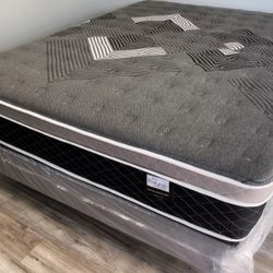 Full Oasis Thermal Comfort Europillow Top 12inch Mattress!