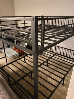 Queen bunk bed frame