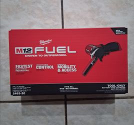 Milwaukee Fuel M12 3/8"x13" bandfile ( TOOL ONLY)