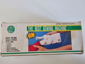 Handheld sewing machine