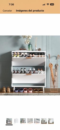 Modern shoe storage cabinet