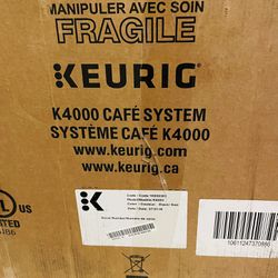KEURIG K4000 Commercial CAFE SYSTEM
