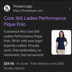 BRAND NEW 4 Women's Performance Polo 