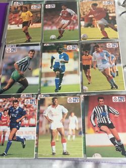 World and domestic soccer players a rare and prospect collection will take a reasonable offer over 500 protected cards 24pages