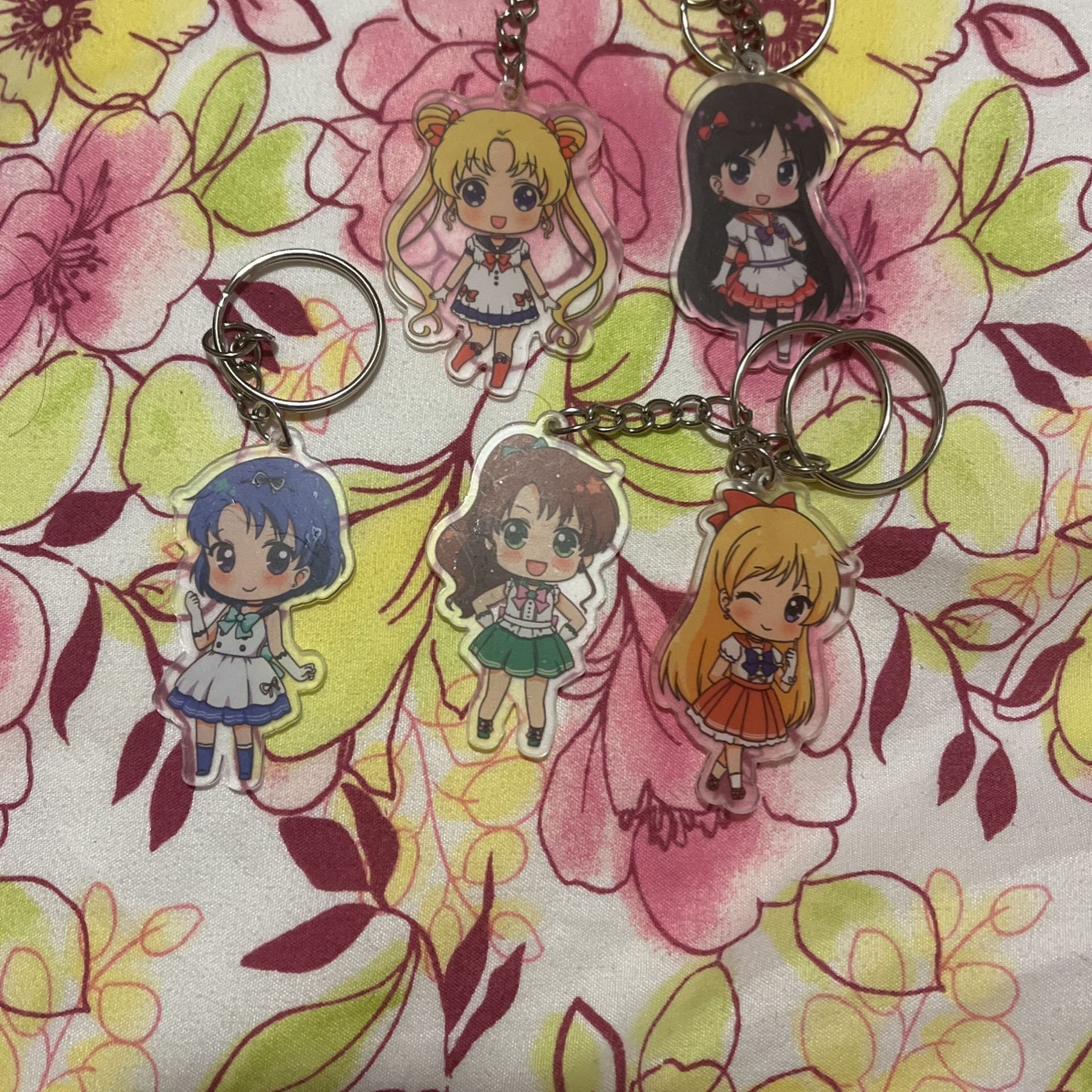 Sailor moon Gang vinyl Keychains