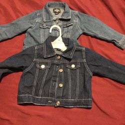 Girl Jean Jackets Size 24 M Two For One Bundle 