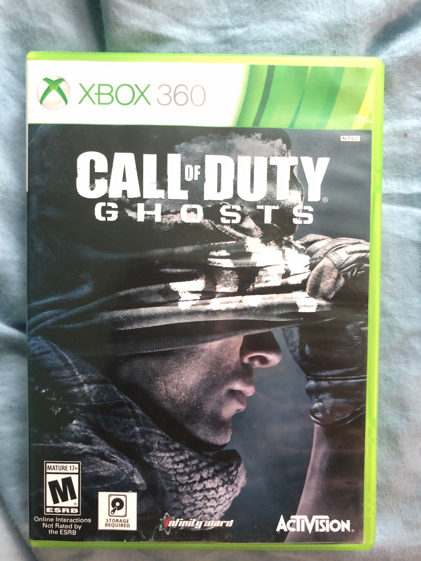 Call of duty ghosts Xbox 360 game