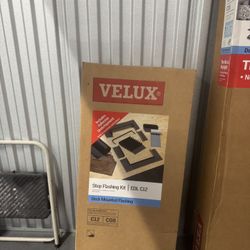 Velux Manual Skylight Window with Flashing Kit