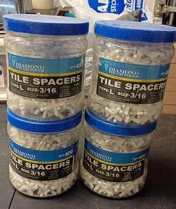 Diamond Tough Tools Type-L Tile Spacers (3/16 inch size