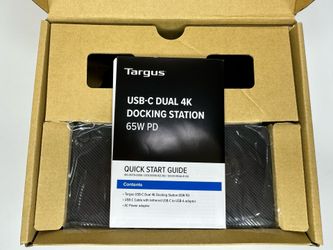 Targus USB-C Docking Station DV4K, 2 HDMI