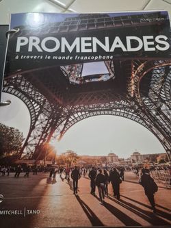 Promanades 4th edition loose leaf book.