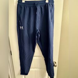Blue Under Armour Fitted Joggers 