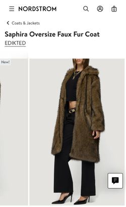 Beautiful Faux Fur Coat 