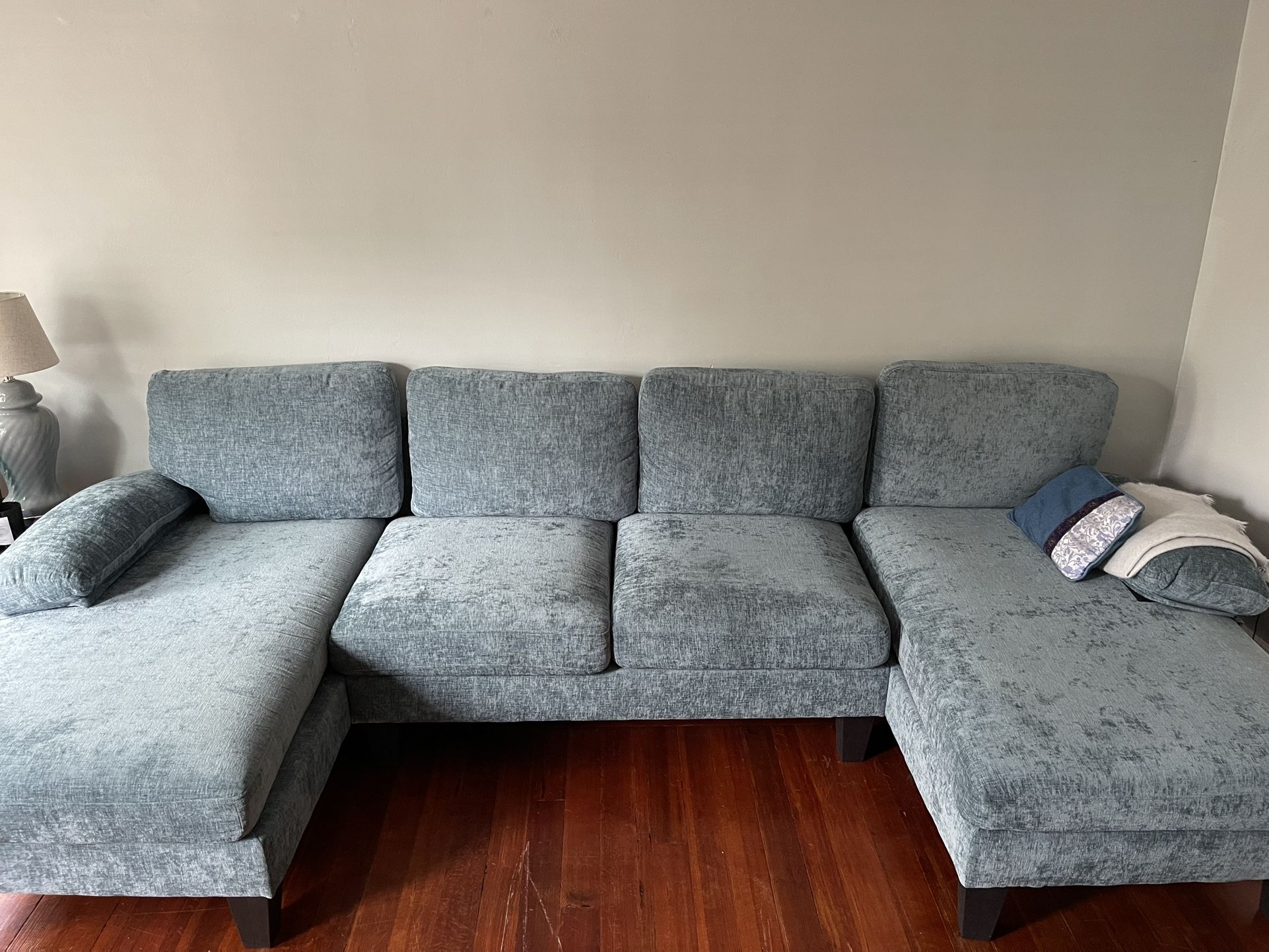 Blue Sectional