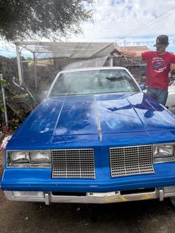 1983 Classic Blue Oldsmobile Cutlass Supreme