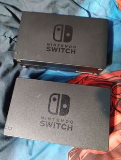 Nintendo switch docks only, $30 each