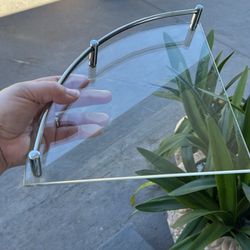 Glass Corner Shelves