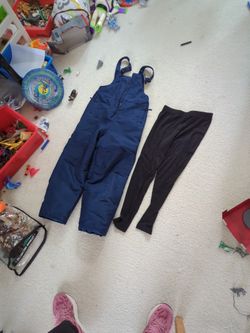5T Kids Winter Pants & Warmer Child M