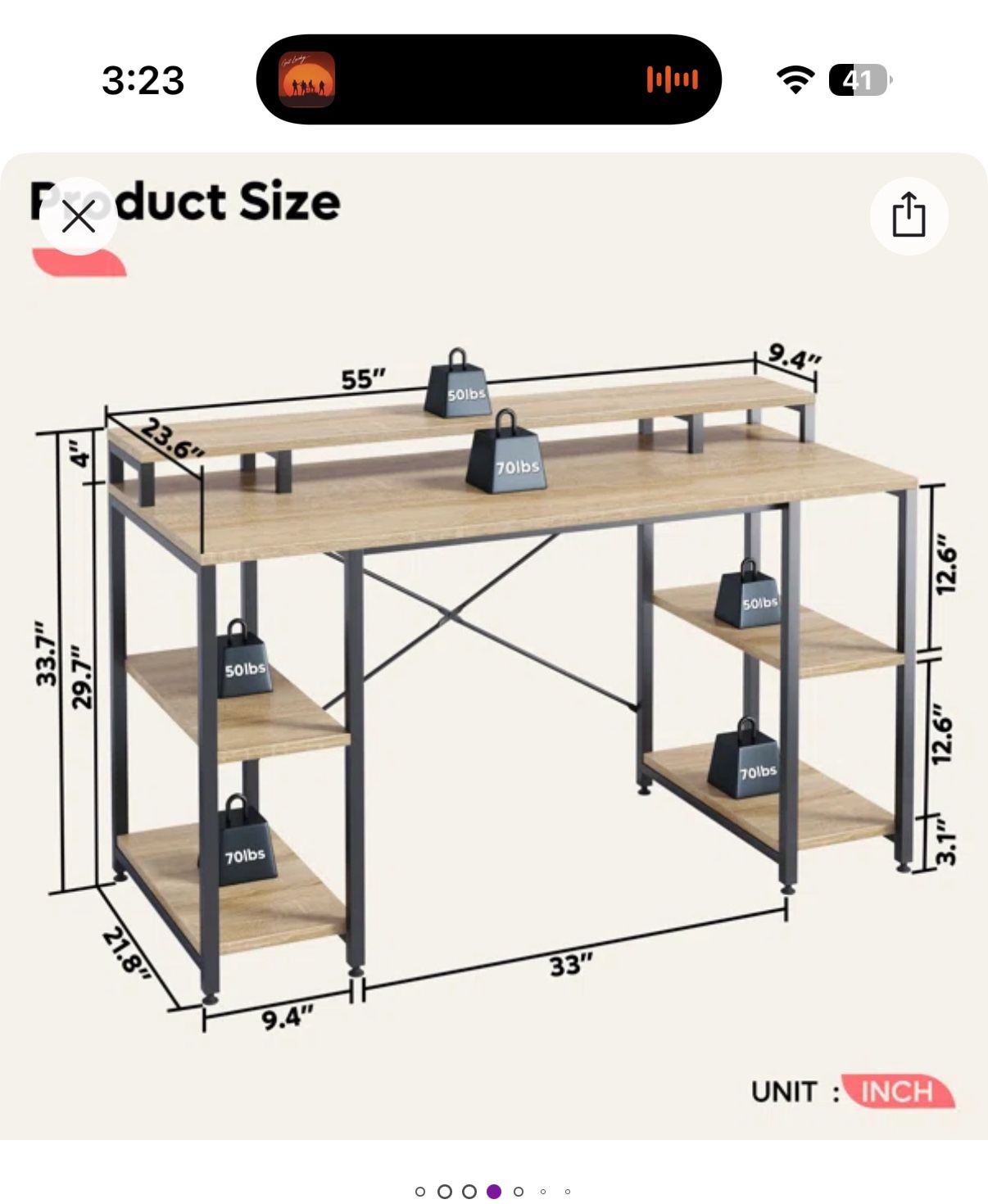 Office desk / Work desk / Study table