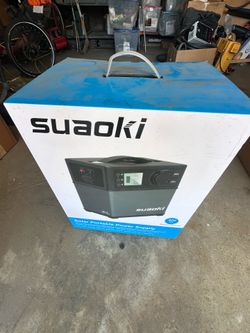 Suaoki 400 Solar Portable Power Supply