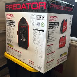 Brand New Generator Predator 2500