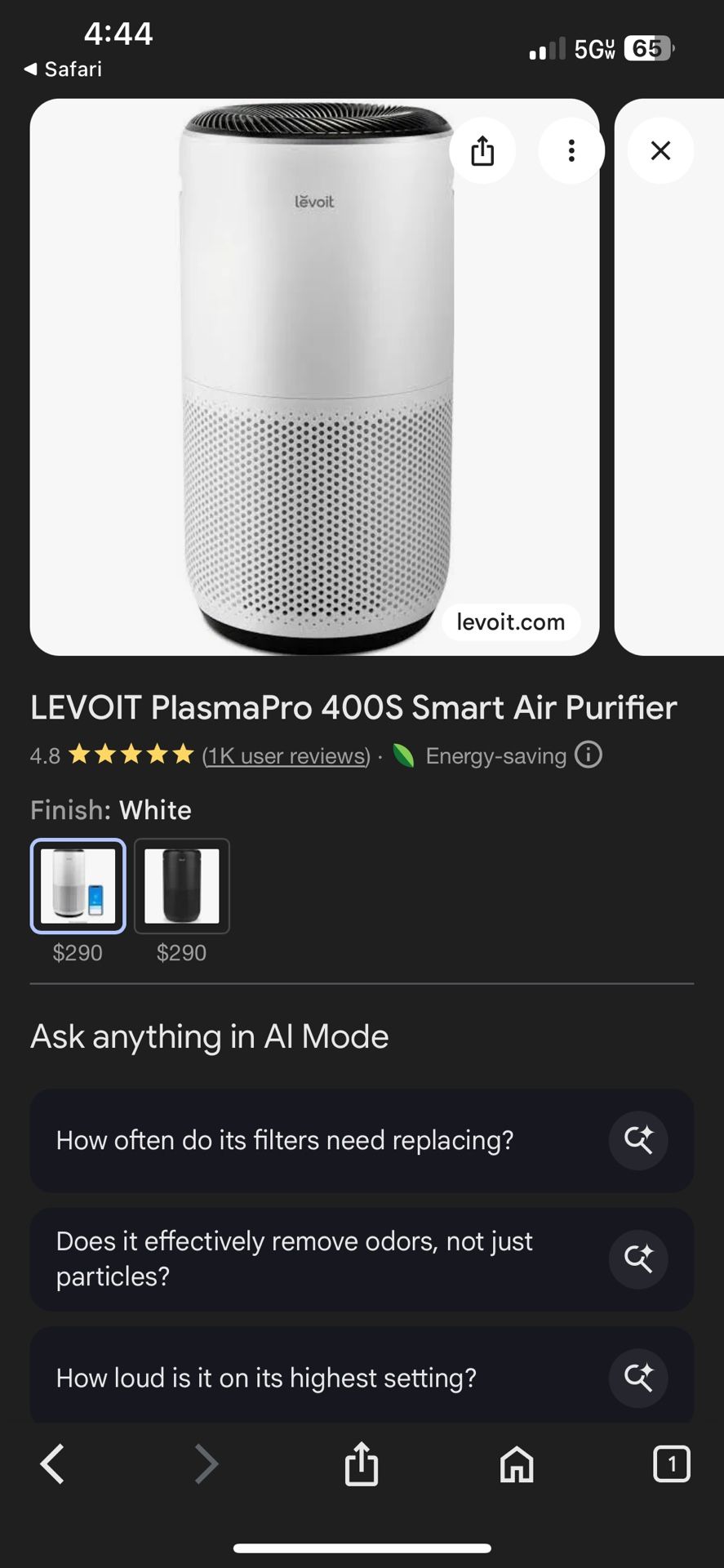 Levoit Air Purifier