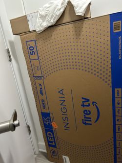 Full Storage Bed & Mattress, 50” Fire Tv