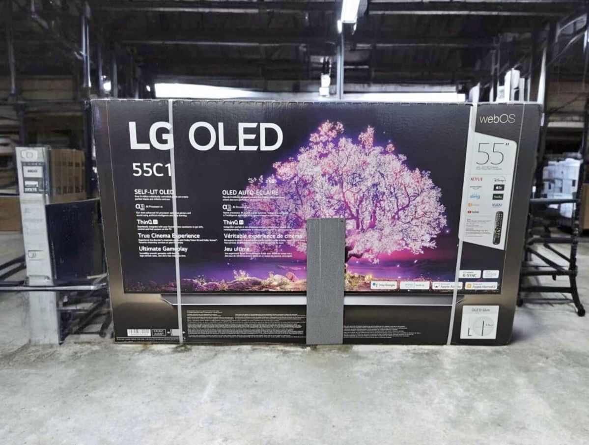 55” Lg Oled C1 Smart 4K Tv HDR 120Hz 