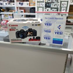 Canon Eos Rebel T7 Premium Kit- 2 Lenses And Shoulder Bag