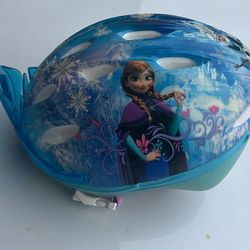 Kids Bike Helmet - Frozen theme - Like New