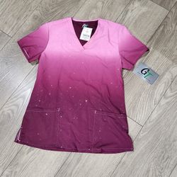 M Pink Scrubs 