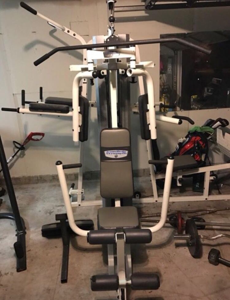 Home Gym Iron Grip Strength TSA 9900, 3 Stations, Excellent condition! $400‼️‼️😃💪🏼 inbox me.