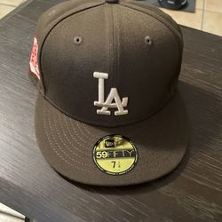 LA Dodger Patch Hat 7 1/4 