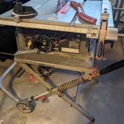 Craftsman Portable 10 In Table Saw 