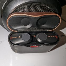 2 Pairs Of Sony Earbuds 