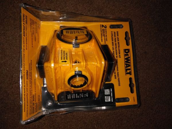 Dewalt Door Lock Installation Kit For Sale In Missouri City Tx