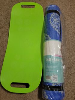 Simply Fit Board And Yoga Pilates Mat