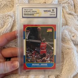 Michael Jordan 1996 Fleer Decade Of Excellence