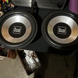 Dual 12 Inch Speakers
