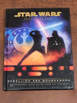 Star Wars Roleplaying Game "Rebellion Era Sourcebook" RPG (Hardcover, 2001)