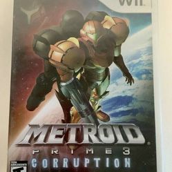Pre-owner Metroid Prime 3: Corruption Nintendo Wii 2007 Video Game act