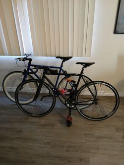 Two Road Bikes
