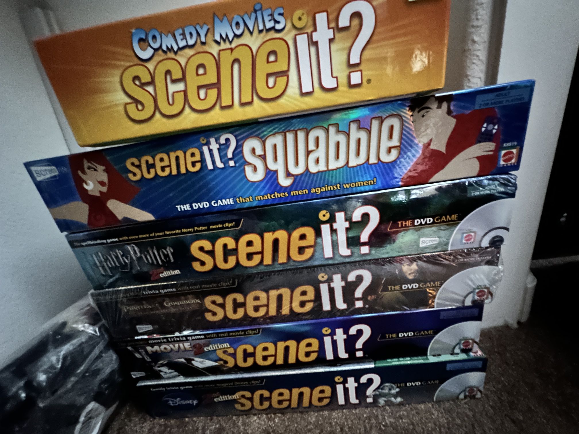 Scene IT Board Games (like New)