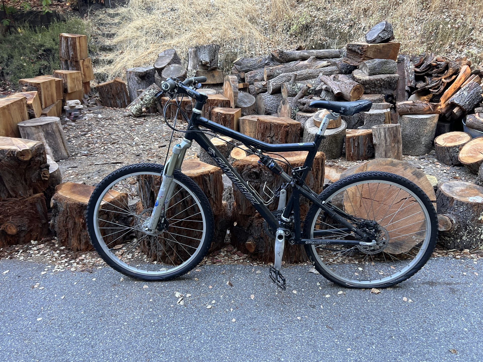 Santa Cruz Mountain Bike Blur Fox Float 100 Shocks