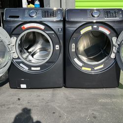 Samsung Used Set Gas Washer And Dryer 