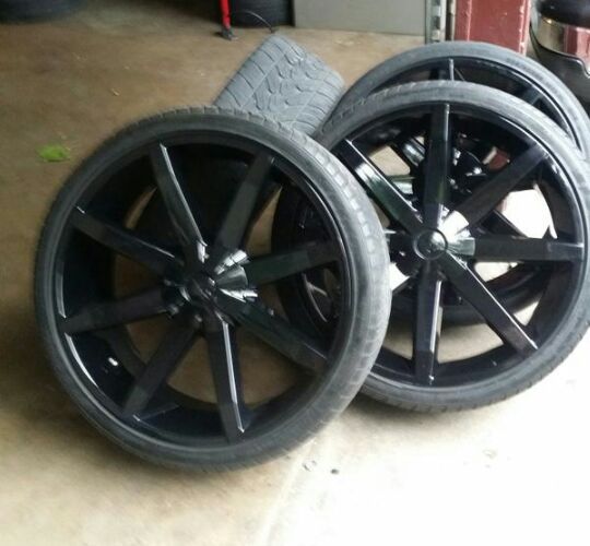 Rines 26"s KMC slades para chevy silverado 6 hoyos